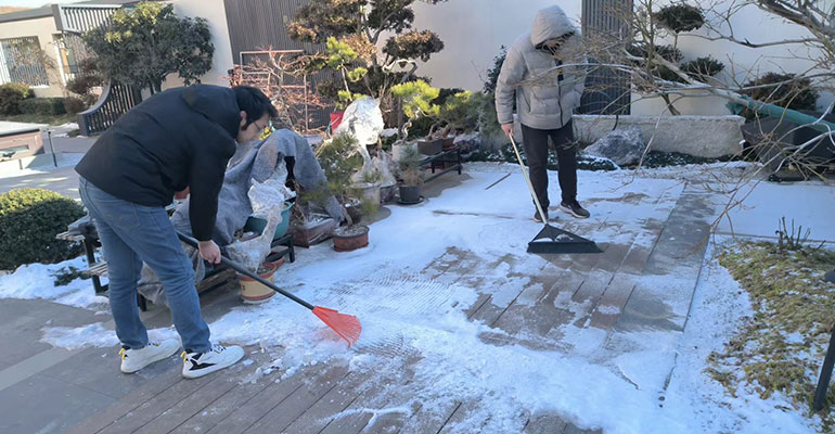 为青岛地区项目提供的售后服务